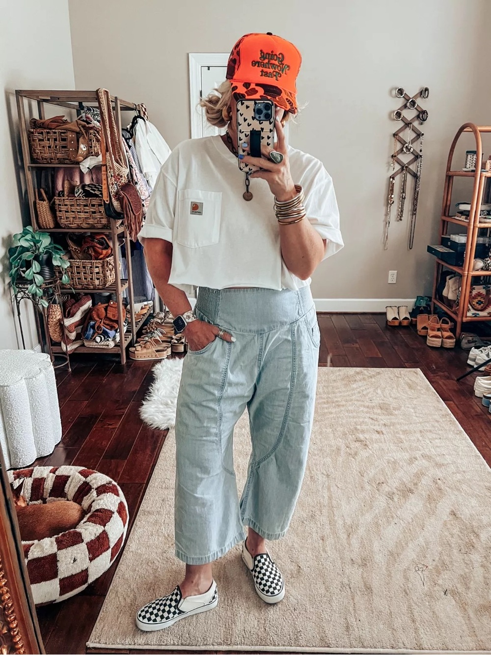 We The Free Lunan Crop Harem Jeans